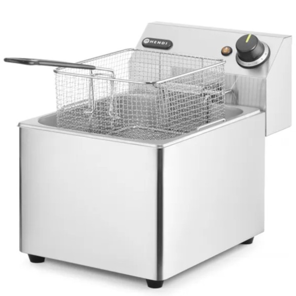 Frytownica gastronomiczna Hendi Kitchen Line 205822 3,5 kW 230V 8L do kuchni profesjonalnej