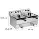 Фритюрниця Frytownica podwójna 2 x 11 л 6000 Вт для професійного приготування смажених страв