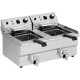 Фритюрниця Frytownica podwójna 2 x 11 л 6000 Вт для професійного приготування смажених страв