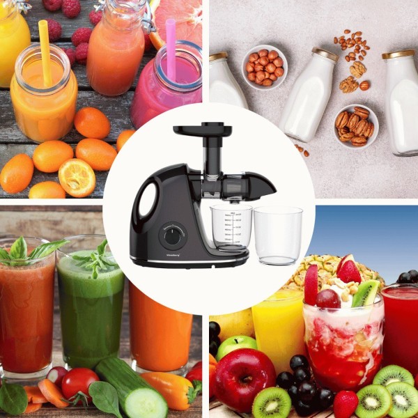 Sokowirówka Klausberg KB-7861 wolnoobrotowa do owoców i warzyw 150W cold press