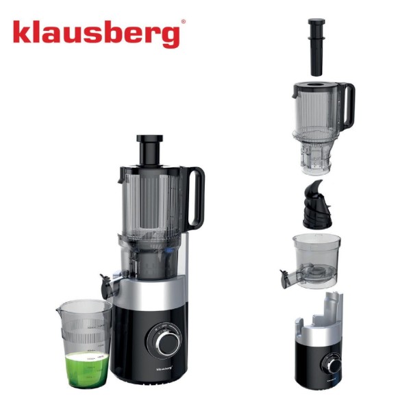 Sokowirówka wolnoobrotowa Klausberg KB-7871 do owoców i warzyw 180W Cold Press