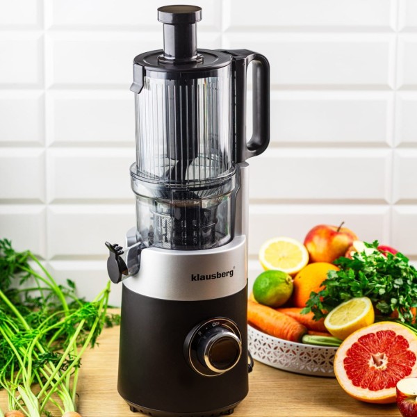 Sokowirówka wolnoobrotowa Klausberg KB-7871 do owoców i warzyw 180W Cold Press