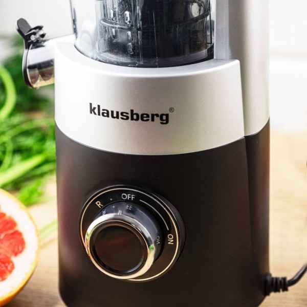 Sokowirówka wolnoobrotowa Klausberg KB-7871 do owoców i warzyw 180W Cold Press