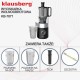 Sokowirówka wolnoobrotowa Klausberg KB-7871 do owoców i warzyw 180W Cold Press