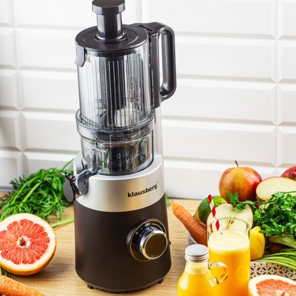 Sokowirówka wolnoobrotowa Klausberg KB-7871 do owoców i warzyw 180W Cold Press