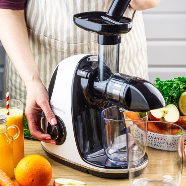 Sokowirówka wolnoobrotowa Klausberg KB-7864 do owoców i warzyw 150W Cold Press