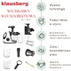 Sokowirówka wolnoobrotowa Klausberg KB-7864 do owoców i warzyw 150W Cold Press