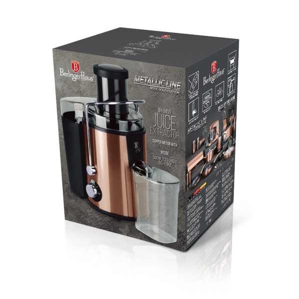 Sokowirówka Berlinger Haus Rose Gold BH-9459 500W do kuchni