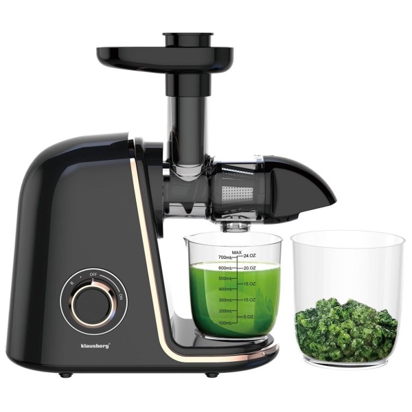 Sokowirówka wolnoobrotowa Klausberg KB-7867 do owoców i warzyw 150W cold press