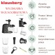 Sokowirówka wolnoobrotowa Klausberg KB-7867 do owoców i warzyw 150W cold press
