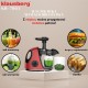 Sokowirówka Klausberg KB-7865 wolnoobrotowa 150W do owoców i warzyw cold press