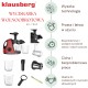 Sokowirówka Klausberg KB-7865 wolnoobrotowa 150W do owoców i warzyw cold press