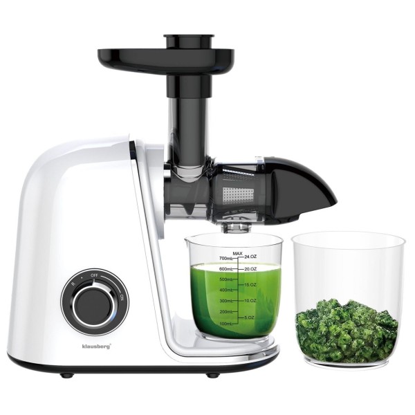 Sokowirówka wolnoobrotowa Klausberg KB-7869 do owoców i warzyw 150W Cold Press