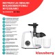 Sokowirówka wolnoobrotowa Klausberg KB-7869 do owoców i warzyw 150W Cold Press