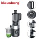 Sokowirówka Klausberg KB-7881 wolnoobrotowa do owoców i warzyw 180W cold press