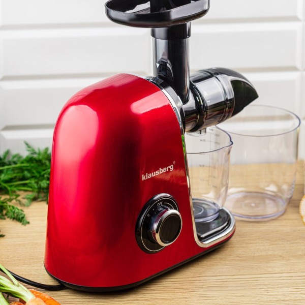 Sokowirówka wolnoobrotowa Klausberg KB-7870 do wyciskania soku z owoców i warzyw Cold Press 150W