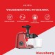 Sokowirówka wolnoobrotowa Klausberg KB-7870 do wyciskania soku z owoców i warzyw Cold Press 150W