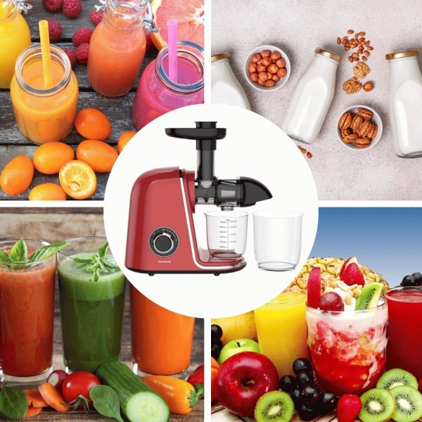 Sokowirówka wolnoobrotowa Klausberg KB-7870 do wyciskania soku z owoców i warzyw Cold Press 150W