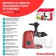 Sokowirówka wolnoobrotowa Klausberg KB-7870 do wyciskania soku z owoców i warzyw Cold Press 150W