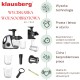 Sokowirówka wolnoobrotowa Klausberg KB-7863 do owoców i warzyw 150W cold press