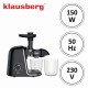 Sokowirówka wolnoobrotowa Klausberg KB-7866 do owoców i warzyw 150W Cold Press