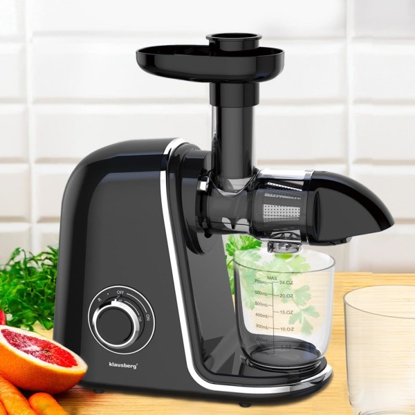 Sokowirówka wolnoobrotowa Klausberg KB-7866 do owoców i warzyw 150W Cold Press