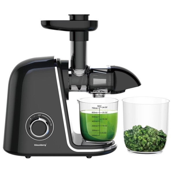 Sokowirówka wolnoobrotowa Klausberg KB-7866 do owoców i warzyw 150W Cold Press