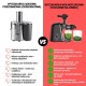 Sokowirówka wolnoobrotowa Klausberg KB-7866 do owoców i warzyw 150W Cold Press