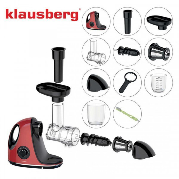 Sokowirówka wyciskarka wolnoobrotowa Klausberg KB-7865 (wolnoobrotowa)