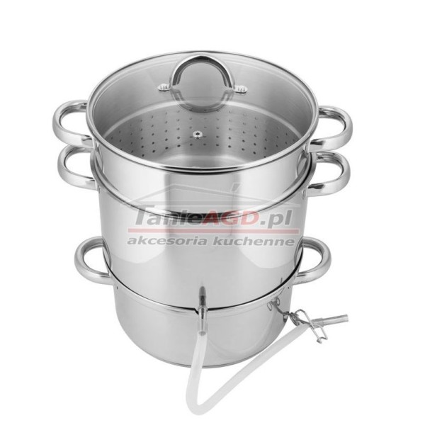 Sokownik stalowy Brunbeste BB-2142 8L do domowego przygotowania soków