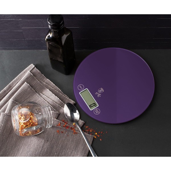 Waga kuchenna Berlinger Haus Purple Eclipse BH-9434 do ważenia do 5 kg z dokładnością 1 g