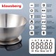 Кухонна вагa, Klausberg KB-7939, електронна 5 кг/1.8 л з Bluetooth для точного зважування продуктів