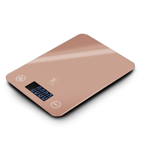 Кухонна вага Berlinger Haus Ultra-Slim BH-9352 rose gold для точного зважування продуктів