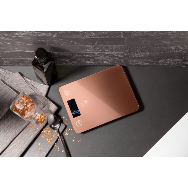 Кухонна вага Berlinger Haus Ultra-Slim BH-9352 rose gold для точного зважування продуктів