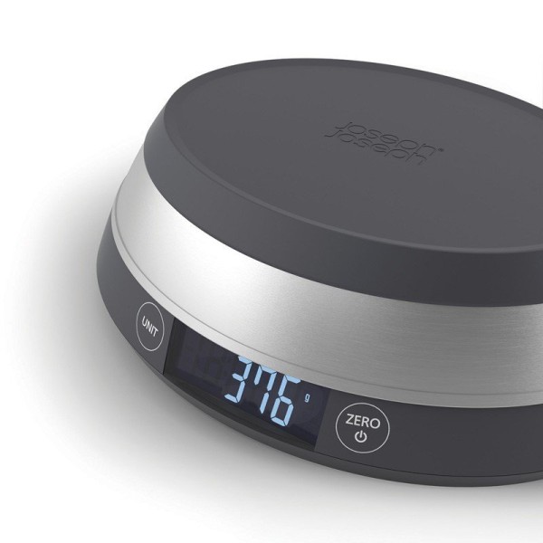 Ваги кухонні JJ-Waga cyfrowa SwitchScale, сірі, цифрові  
