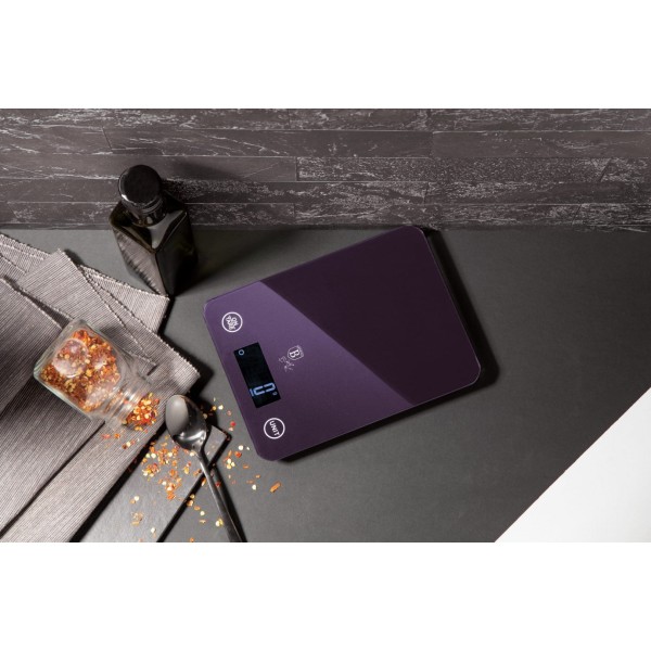 Waga kuchenna Berlinger Haus Ultra-Slim Purple Eclipse BH-9364 do precyzyjnego ważenia produktów