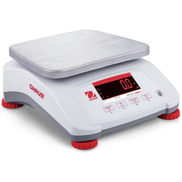 Waga kuchenna OHAUS Valor 4000 LED wodoodporna IP68 15 kg legalizowana V41PWE15T-M