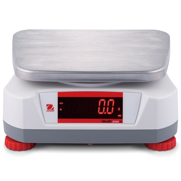 Waga kuchenna OHAUS Valor 2000 kontrolna wodoodporna gastronomiczna IP68 LED 3kg/0,5g
