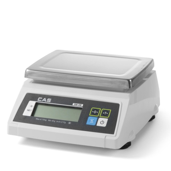 Waga kuchenna CAS 580387 wodoodporna z legalizacją 30kg/10g do kuchni