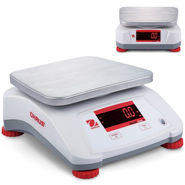Waga kuchenna OHAUS Valor 2000 kontrolna wodoodporna IP68 30kg/5kg V22PWE30T