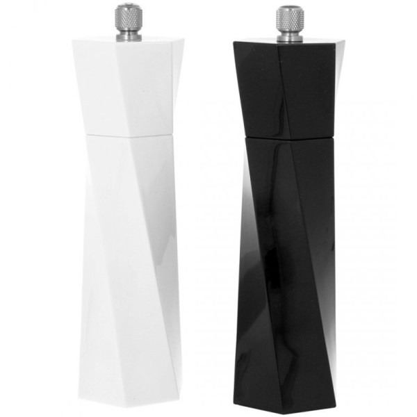 Młynki do przypraw, 2795, zestaw do pieprzu i soli — stołowy, ręczny