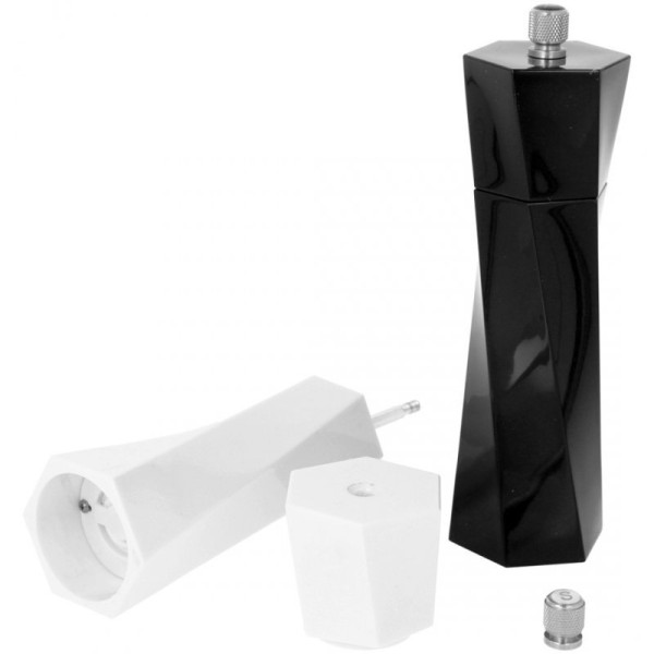 Młynki do przypraw, 2795, zestaw do pieprzu i soli — stołowy, ręczny