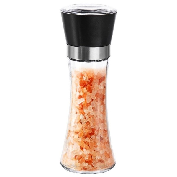 Приручний млинок для перцю й солі, ORION, ручний, скляний, 18.5 см, 130195