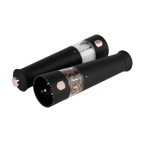Електричні млини BerlingerHaus Black Rose BH-9499 для спецій, перець і сіль, комплект 2 шт Електричні млини BerlingerHaus Black Rose BH-9499 для спецій, перець і сіль, комплект 2 шт