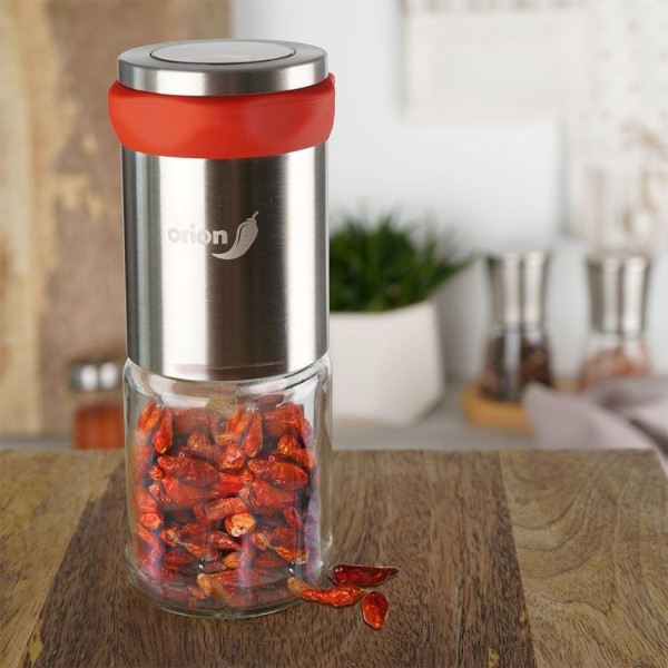 Młynek do mielenia przypraw Orion 130227 (stalowy, 14 cm)
