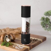 Пристрій: Młynek do pieprzu i soli 2 w 1 BerlingerHaus Black Rose Collection BH-8553  Вихідний: назва повинна бути українською, з типовою структурою: Тип товару, Бренд, Назва, Атрибути. Але не писати категорію. Також має бути не більше 80 символів. Оригін