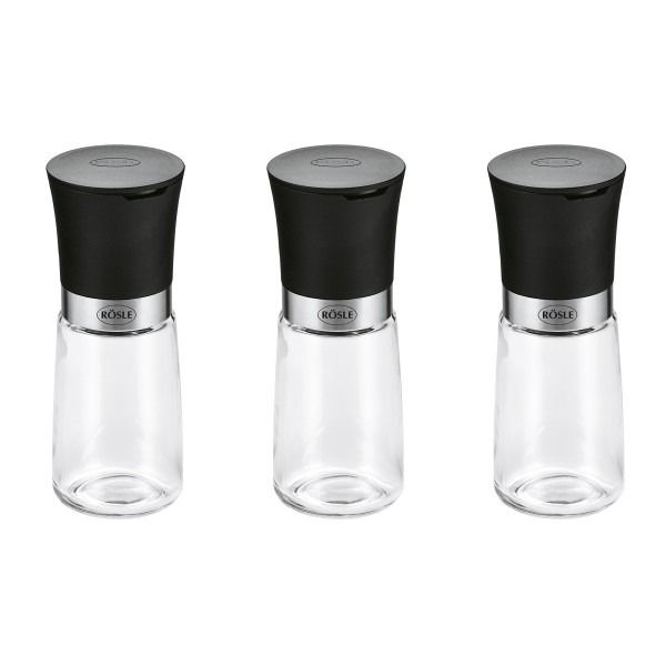 Zestaw młynków do przypraw Roesle 3 (3 sztuki)