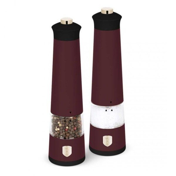 Електричний млинок, Berlinger Haus BH-9555 Leonardo, набір для солі й перцю, для кухні