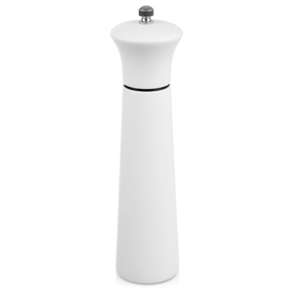 Пристрій: Мелешка/Млинок для перцю та солі, Orion, дерев’яний білий 21.5 см