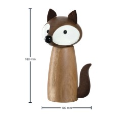 Młynek do przypraw, LIS CUCINA Leonardo — drewniany, do kuchni i stołu